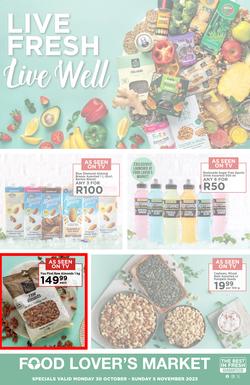 Food Lover's Market Eastern Cape : Live Fresh, Live Well (30 October - 05 November 2023), page 1