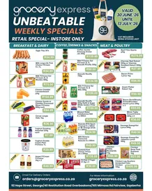 The Grocery Express : Unbeatable Weekly Specials (30 June - 13 July 2026)