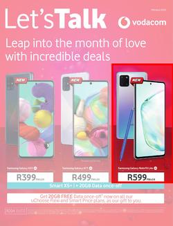 Vodacom : Let's Talk (7 Feb - 4 Mar 2020), page 1