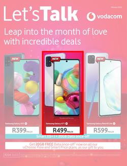 Vodacom : Let's Talk (7 Feb - 4 Mar 2020), page 1