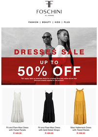 Foschini : Dresses Sale (Request Valid Dates From Retailer)