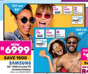 Samsung 127cm (50") UHD Crystal TV UA50DU7000KX