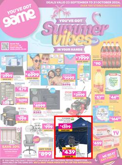 Game : Summer Vibes (23 September - 21 October 2024), page 1