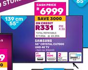 Samsung 55" (139cm) Crystal CU7000 UHD 4K TV