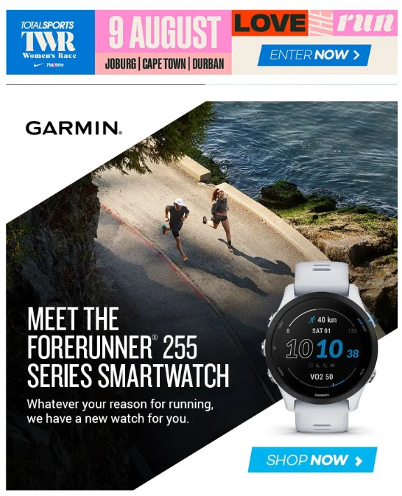 Garmin totalsports cheap