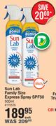 Sun Lab Family Size Express Spray SPF50-500ml Each