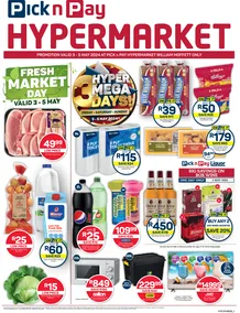 Pick n Pay Hypermarket Eastern Cape : Hyper Mega 3 Days (03 May - 05 May 2024)