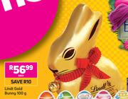 Lindt Gold Bunny-100g Each
