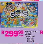 Family 4 In 1 Games Collection-Each