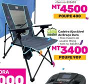 Campmaster cadeira Ajustável de Braço Duro