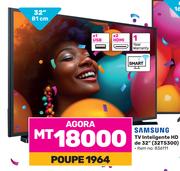 Samsung 32" (81cm) TV inteligente HD de 32T5300