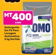 Omo Detergente Em Po para Lavagem Automatica Sortido-2Kg cada