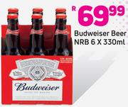 Budweiser Beer NRB 6 x 330ml