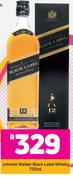 Johnnie Walker Black Label Whisky 750ml