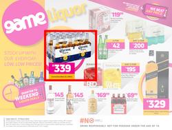 Game Liquor : Stock Up With Our Everyday Low, Low Prices (23 March - 27 March 2022), page 1