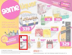 Game Liquor : Stock Up With Our Everyday Low, Low Prices (23 March - 27 March 2022), page 1