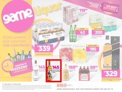 Game Liquor : Stock Up With Our Everyday Low, Low Prices (23 March - 27 March 2022), page 1