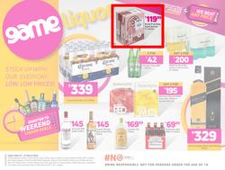 Game Liquor : Stock Up With Our Everyday Low, Low Prices (23 March - 27 March 2022), page 1