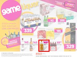 Game Liquor : Stock Up With Our Everyday Low, Low Prices (23 March - 27 March 2022), page 1