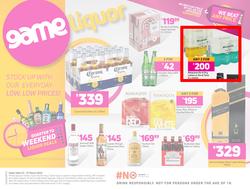 Game Liquor : Stock Up With Our Everyday Low, Low Prices (23 March - 27 March 2022), page 1