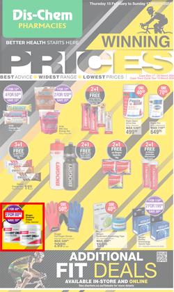 Dis-Chem : Winning Prices (15 February - 17 March 2024), page 1