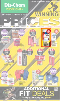 Dis-Chem : Winning Prices (15 February - 17 March 2024), page 1