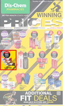 Dis-Chem : Winning Prices (15 February - 17 March 2024), page 1