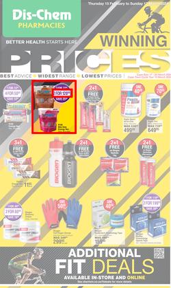Dis-Chem : Winning Prices (15 February - 17 March 2024), page 1