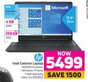 HP Intel Celeron Laptop