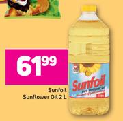 Sunfoil Sunflower Oil-2L