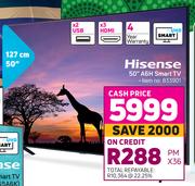 Hisense 50" A6H Smart TV