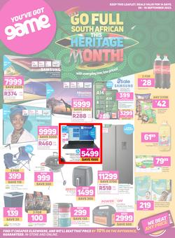 Game : Heritage Month (06 September - 19 September 2023), page 1
