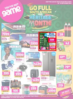 Game : Heritage Month (06 September - 19 September 2023), page 1