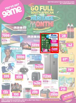 Game : Heritage Month (06 September - 19 September 2023), page 1
