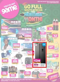 Game : Heritage Month (06 September - 19 September 2023), page 1