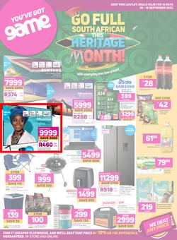 Game : Heritage Month (06 September - 19 September 2023), page 1