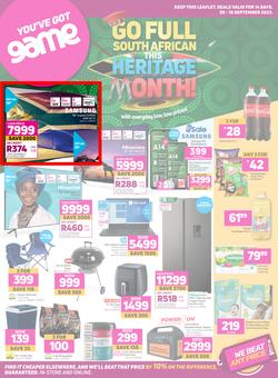 Game : Heritage Month (06 September - 19 September 2023), page 1
