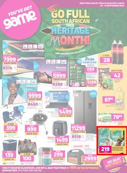 Game : Heritage Month (06 September - 19 September 2023), page 1