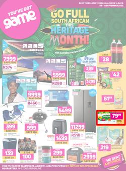 Game : Heritage Month (06 September - 19 September 2023), page 1