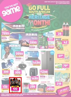 Game : Heritage Month (06 September - 19 September 2023), page 1
