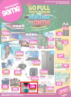 Game : Heritage Month (06 September - 19 September 2023), page 1