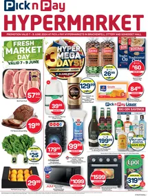 Pick n Pay Hypermarket Western Cape : Hyper Mega 3 Days (07 June - 09 June 2024)