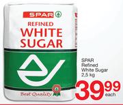 Spar Refined White Sugar-2.5Kg Each