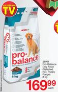 Spar Pro-Balance Dog Food (Selected Incl. Puppy Range)-8Kg