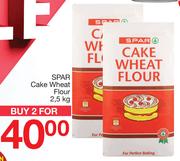 Spar Cake Wheat Flour-For 2 x 2.5Kg