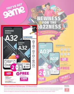 Game Cellular : Newness For The 2022Ness (8 February - 7 March 2022), page 1