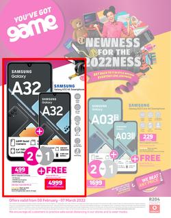 Game Cellular : Newness For The 2022Ness (8 February - 7 March 2022), page 1