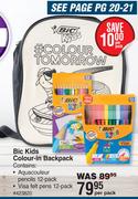 Bic kids Colour-In Backpack 423820-Per Pack
