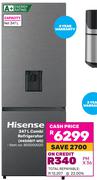 Hisense 347L Combi Refrigerator H450BIT-WD