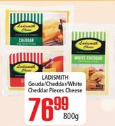 Ladismith Gouda/Cheddar/White Cheddar Pieces Cheese-800g